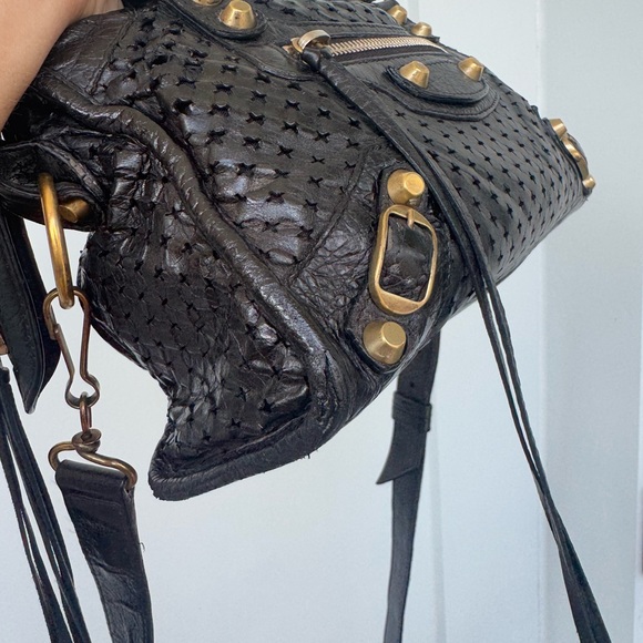 Balenciaga Mini City Black Leather Bag – Authentic with COA - Picture 10 of 15